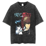 Men's Clothing Japanese Tshirt Anime Vintage T-shirt Dea