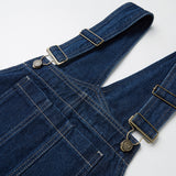 Unisex Jeans Overalls Men's Loose