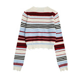 Women Sweater Short Sweater Women's Autumn Leisure Embroidered Sweater