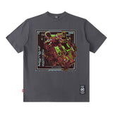 Men T Shirt Personalized Printed Short-Sleeved T-shirt Men and Women Ins Couple Loose Casual