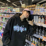 Men Hoodie Men's Hooded Autumn High Street West Coast Clothes Spring and Autumn