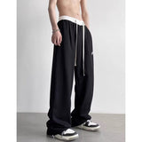 Men Sweatpants Men's Spring and Autumn Sports Loose Casual Trousers