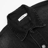 Men Denim Jacket Men Loose Denim Jacket