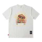 Men T Shirt Personalized Printed Short-Sleeved T-shirt Men and Women Ins Couple Loose Casual