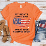 Women's Independence Day T Shirt round Neck Short Sleeve T-shirt Women's Top
