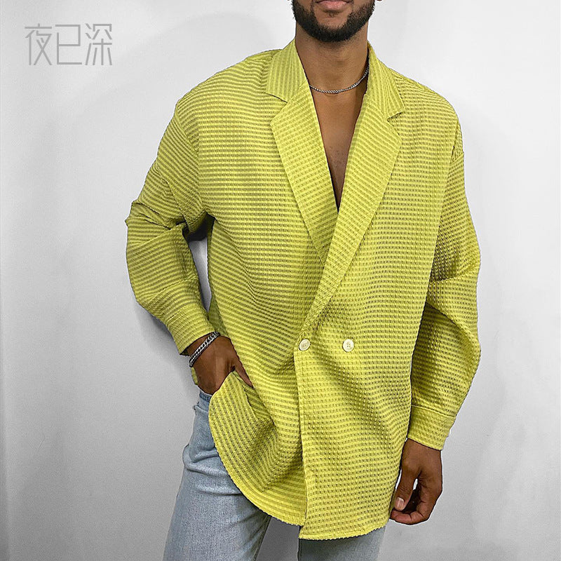 Men Suits Vests Autumn and Winter Leisure Suit Men's Clothing
