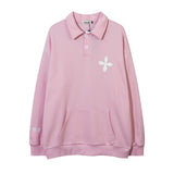 Men Hoodie Spring and Autumn Long-Sleeved Sweater Men's Loose Leisure Pullover Sports
