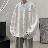 Men Hoodie Sweater Men Hong Kong Style Ins Autumn and Winter Loose Couple