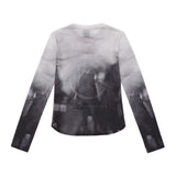 Women Sun Protection Shirt Long Sleeve Sunscreen Coat Women's Casual round Neck