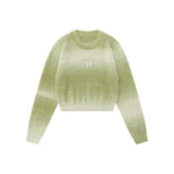 Women Sweater Short Sweater Women's Autumn and Winter round Neck Sweater