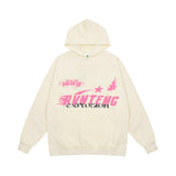 Men Hoodie Letter Printed Hoodie Men's Loose Long Sleeve Spring and Autumn Leisure