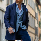 Men Jack Fall Winter Men Trench Coat Coat Top