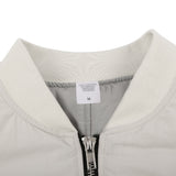 Men Cotton Padded Jacket Men's Casual Multi-Zip Coat Cotton Coat Loose Jacket