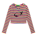 Women Sweater Short Knitwear Women's Autumn Short Long Sleeve Top