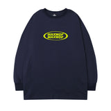 Men Long Sleeve Shirt Long Sleeve T-shirt Men and Women Couple Hip-Hop Street round Neck