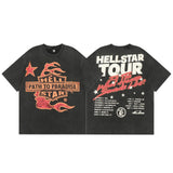HS T Shirt Graffiti Printing