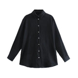 Women T-shirt Fall Women's Clothing All-Matching Printed Shirt