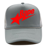 Bathing Ape Hat Baseball Cap Mesh Cap BAPE Sunscreen Cap
