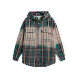 Unisex Sweater Autumn Trendy Hooded Color Block Shirt
