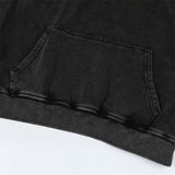 Men Hoodie Sweater Men's Autumn and Winter Washed and Worn Loose