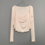 Women Long Sleeve Shirt Camisole Long Sleeve Cardigan Jacket Women