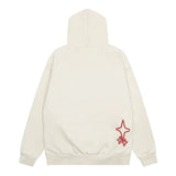 Men Hoodie Print Hooded Cardigan Sweater Boys Autumn Loose Long Sleeve Jacket