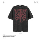 American vintage street T-shirt men's loose cotton