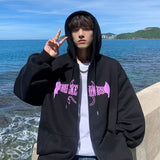 Men Hoodie Cardigan Zipper Sweater Men's Autumn Hooded Coat