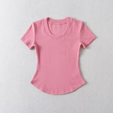Women's T-Shirt Short-Sleeved T-shirt Women's Short Summer Top