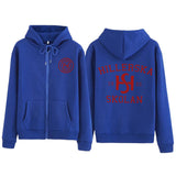 Young Royals Hillerska Skolan Hoodie Zipper Hooded