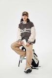 Unisex Jacket Autumn Letter Embroidered Baseball Uniform Women's Clothing