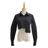 Women T-Shirt Shirt Fall Women's Clothing Short Loose Shirt Ins