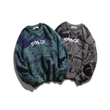 Unisex Jacket Autumn New Embroidered Long-Sleeved Sweater