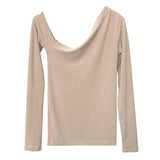 Women Long Sleeve Shirt Women's Autumn Undershirt Top
