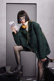 Unisex Jacket Autumn Deerskin Velvet Ribbon Coat