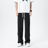 Men Sweatpants Casual Pants Men's Summer Loose Drooping Ice Silk