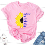 Ukraine Sunflower T-shirt Vintage Ukrainian Lovers Print