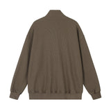 Men Hoodie Turtleneck Sweater Men's Loose Casual Long Sleeves Vintage