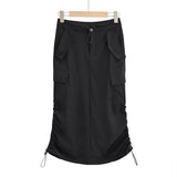 Women Skirt Women's Summer Retro Long Skirt