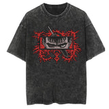 Graphic Vintage Cotton Tee for Men Women Summer Casual