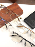 CHH Chrome Hearts Glasses Simple and stylish half-frame titanium frame glasses frame