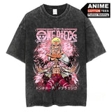 One Piece Doflamingo T Shirt Anime Print Clothes Y2k Harajuk