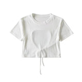 Women T-Shirt Short-Sleeved T-shirt Short Summer Top
