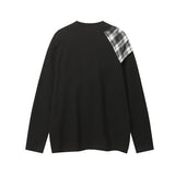Unisex long-sleeved shirt casual strap design