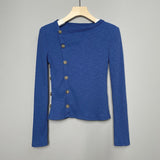 Women's Long Sleeve Shirt Bottoming Shirt Women's Slim Top Women's Spring and Autumn
