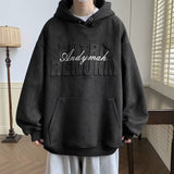 Men Hoodie Hiphop Sweater Men's Spring and Autumn Hooded Jacket Fashion Brand Top