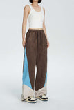 Unisex Pants Autumn Multi-Color Mosaic Casual Trousers