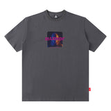 Men T Shirt Short Sleeve T-shirt Men and Women Couple Loose Leisure All-Matching