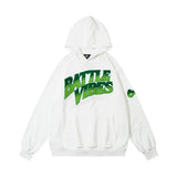 Men Hoodie Letter Hooded Sweater Men's Spring and Autumn Loose Casual Long Sleeves
