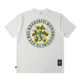 Men T Shirt Spring/Summer Letter Print Loose Short Sleeve T-shirt for Men and Women